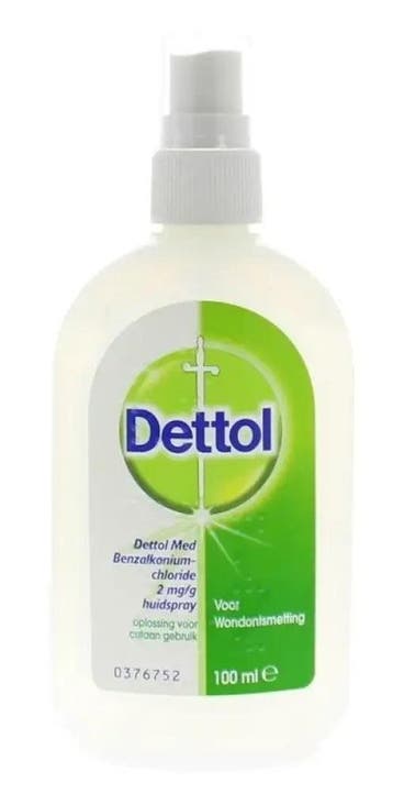 Dettol Wondspray100 Milliliter, Verzenden, Nieuw
