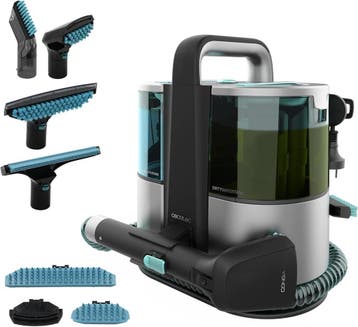 Stofferingreiniger XL 600W | Tweedekansje | OP=OP, Ophalen of Verzenden, Zo goed als nieuw, Waterstofzuiger