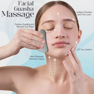 Roestvrij Staal Gua Sha Schraper - Professionele Spierontspa, Verzenden, Nieuw