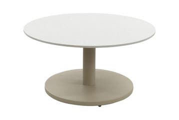 Orion salontafel voor buiten Ø60 cm. - Keramiek/Latte, Verzenden, Nieuw, Rond, Overige materialen