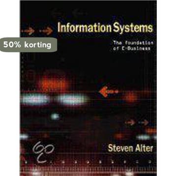 Information Systems - Steven L. Alter 9780130617736, Verzenden, Gelezen, Steven L. Alter