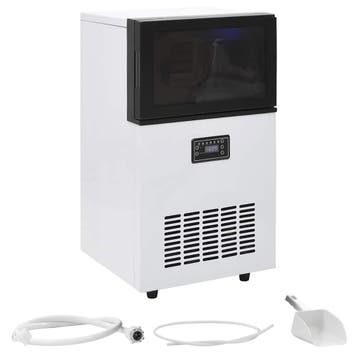 vidaXL IJsblokjesmachine 45 kg/24 u zwart, Witgoed en Apparatuur, Overige Witgoed en Apparatuur, Verzenden, Nieuw