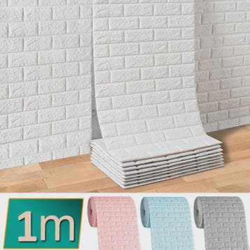 3D Baksteen Behang - Zelfklevend, Waterdicht & Makkelijk Aan, Verzenden