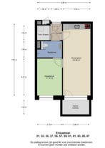 Te huur: Appartement Ericastraat in Eindhoven, Noord-Brabant, Eindhoven, Appartement