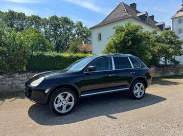 Porsche Cayenne S 4.5 V8 2004 Youngtimer Standkachel Carbon, Auto's, Automaat, Gebruikt, Zwart, Met garantie (alle)