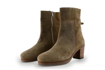 Shabbies Amsterdam Enkellaarzen in maat 39 Beige, Shabbies Amsterdam, Verzenden, Beige, Lage of Enkellaarzen
