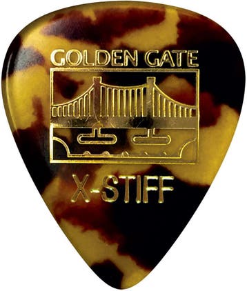 Golden Sideman Tortoise plectrum X-Stiff 1.50 mm 12-pack, Ophalen of Verzenden, Nieuw, Elektrische gitaar