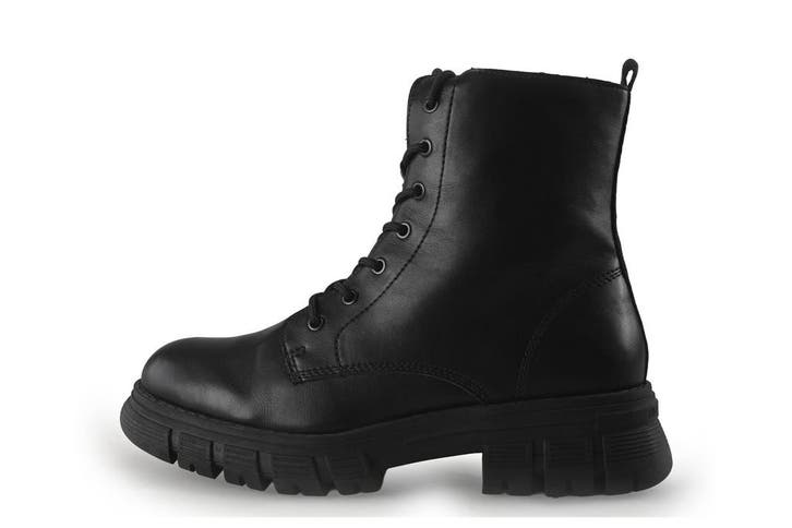Tom Tailor Veterboots in maat 39 Zwart, Kleding | Dames, Schoenen, Zwart, Zo goed als nieuw, Overige typen, Verzenden