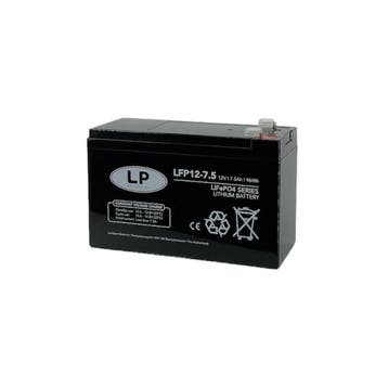 Landport Lithium accu LFP V12,8-7,5 LiFePo4 12 volt 7,5 Ah, Ophalen of Verzenden, Nieuw