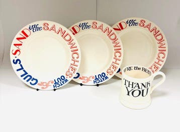 Emma Bridgewater - Emma Bridgewater - Drinkservies (4) -, Antiek en Kunst