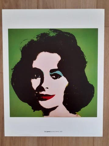 Andy Warhol - Andy Warhol Foundation - Liz (green) - Jaren
