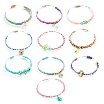 Djeco armbandenset macramé blauw -  van €16,99 voor €15,90, Ophalen of Verzenden, Nieuw