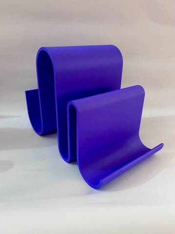 TiWo Design - Tijdschriftenhouder - Space Age Wave-stand