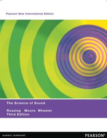 The Science of Sound PNIE 9781292039572, Verzenden, Zo goed als nieuw