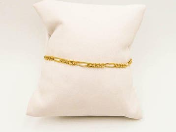 Armband - 18 karaat Geel goud, Sieraden, Tassen en Uiterlijk, Armbanden, Nieuw
