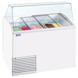 IJsvitrine 134x72x(H)125 cm | 10 Bakken HorecaTraders, Verzenden, Nieuw in verpakking