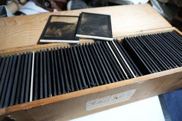 Lumière archivo histórico de 65 placas de cristal (9x12 cm), Nieuw