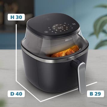 Philips 3000 Series Airfryer - NA321/00 - Kijkvenster -, Ophalen of Verzenden, Zo goed als nieuw, PHILIPS