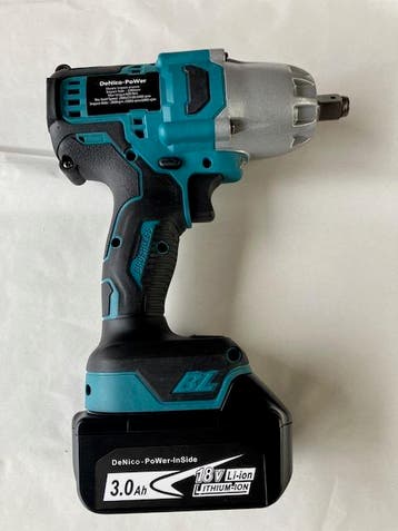 Slagmoersleutel wielmoersleutel 18V  600 Nm  BORSTELLOOS, Doe-het-zelf en Verbouw, Gereedschap | Handgereedschap, Verzenden, Nieuw