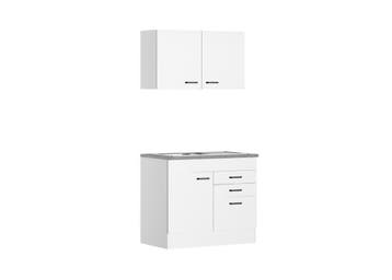Voorraad: Keuken kast | 50cm zelf samenstellen | kitchenette, 100 tot 150 cm, Wit, Nieuw, Ophalen of Verzenden