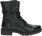 Geox - maat 38 - Hoara dames veterboot - Zwart, Verzenden, Nieuw