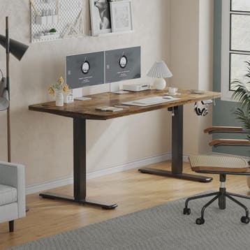 Elektrisch In hoogte Verstelbaar Bureau 120x60 cm met USB-po, Huis en Inrichting, Verzenden, Nieuw