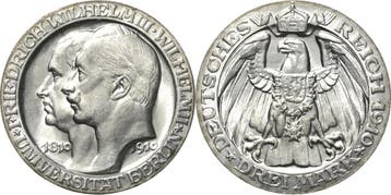 3 Mark 1910 Pruisen Wilhelm Ii 1888-1918, Verzenden