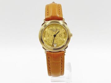 Christian Dior - Christian Dior Paris CD monogram dial date, Nieuw