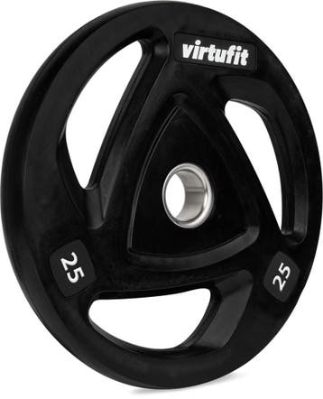 VirtuFit Olympische Rubberen Halterschijf - 25 kg, Ophalen, Kunststof, Benen, Overige typen