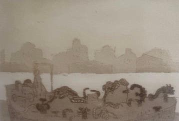 Zoran Music (1909-2005) - Canale della Giudecca