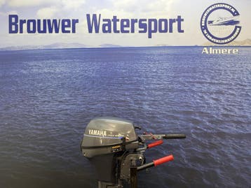 “ Yamaha 6 pk buitenboordmotor | Twee Cilinder 4 takt “, 5 tot 10 pk, Viertaktmotor, Ophalen of Verzenden, Zo goed als nieuw