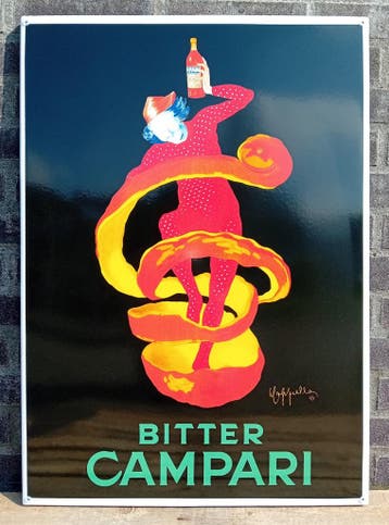 emaille bord Bitter Campari, Verzenden, Nieuw