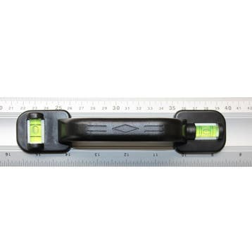 Benson Aluminium liniaal met waterpas en handvat - 60 cm, Ophalen of Verzenden, Nieuw