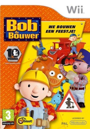 Bob de Bouwer we Bouwen een Feestje (Nintendo Wii), Verzenden, Gebruikt