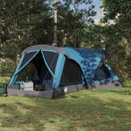 vidaXL Gezinstent Blauw 550 x 555 x 208 cm, Verzenden, Nieuw, Tot en met 2