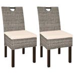 Design stoel kubu rattan | retourdeal 49% korting, Huis en Inrichting, Stoelen, Twee, Overige kleuren, Nieuw, Bohemian