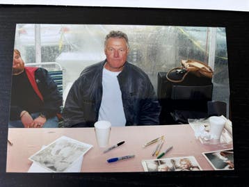 Handgesigneerde foto Charles Napier, Ophalen of Verzenden, Nieuw, Film, Foto of Kaart