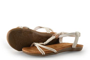 DSTRCT Sandalen in maat 36 Wit, Verzenden, Wit, DSTRCT, Sandalen of Muiltjes