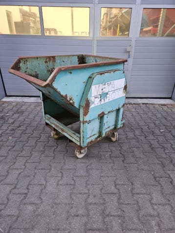 Kiepbak kantelbak spanenbak heftruck 300 liter, Voorzetapparatuur