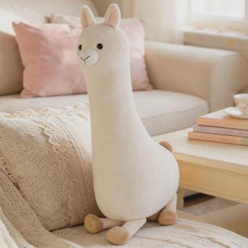 Zachte Alpaca Knuffel Pluche Kussen - Verkrijgbaar in 50, 80