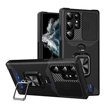 Samsung Galaxy A13 - Card Slot Hoesje met Kickstand en, Verzenden, Nieuw