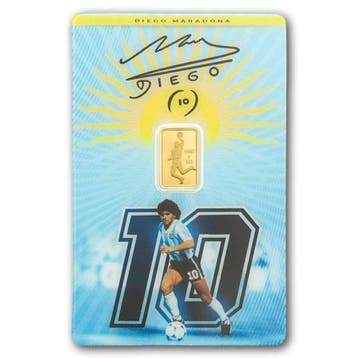 1 Gram goudbaar - Pamp Suisse - Diego Maradona, Verzenden, Goud