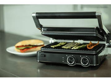 Koenic -  Kcg 2020 Contactgrill  - Zilver, Verzenden, Nieuw