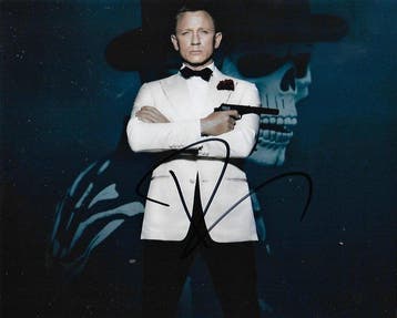 James Bond 007 - Autographed Photo Spectre James Bond 007, Nieuw