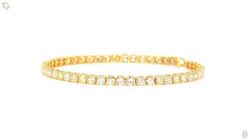 Zonder minimumprijs - Armband - 14 karaat Geel goud -, Nieuw