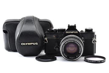 Olympus OM-1 black + F.Zuiko Auto-S 1.8/50mm | Single lens, Nieuw