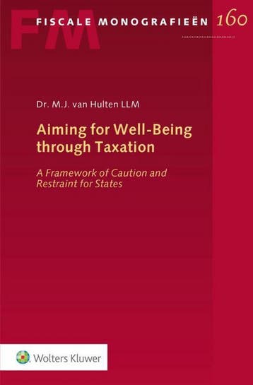 9789013156850 Aiming for Well-Being through Taxation, Verzenden, Zo goed als nieuw, M.J. van Hulten