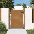 vidaXL Poort 100x150 cm cortenstaal, Verzenden, Nieuw