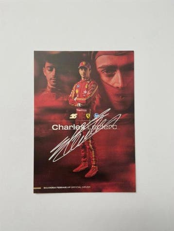 Ferrari - Charles Leclerc - 2024 - Fankaart, Nieuw