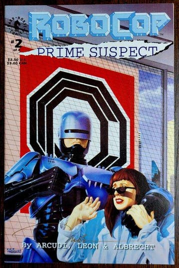 RoboCop: Prime Suspect #2 - Signed by Nelson Decastro + COA, Nieuw